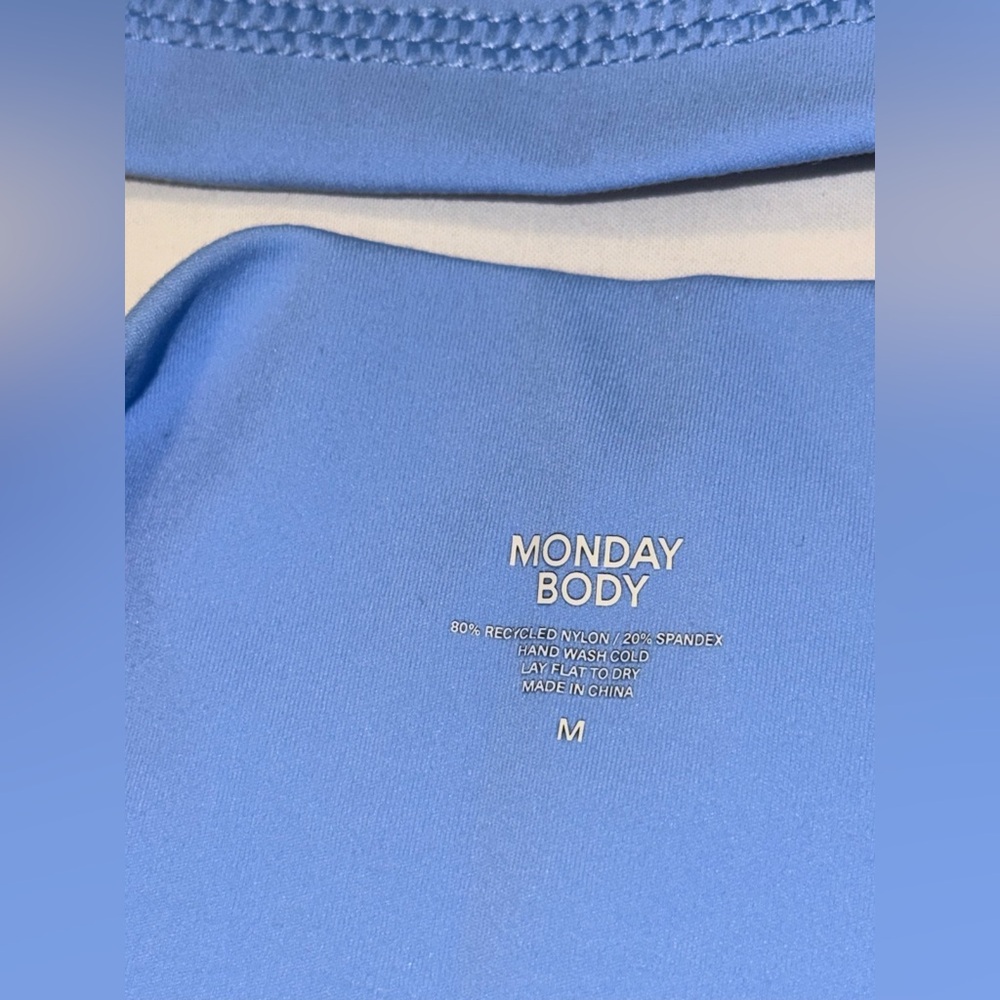 Monday Swimwear Blue and White Tank Top - Picture 5 of 8